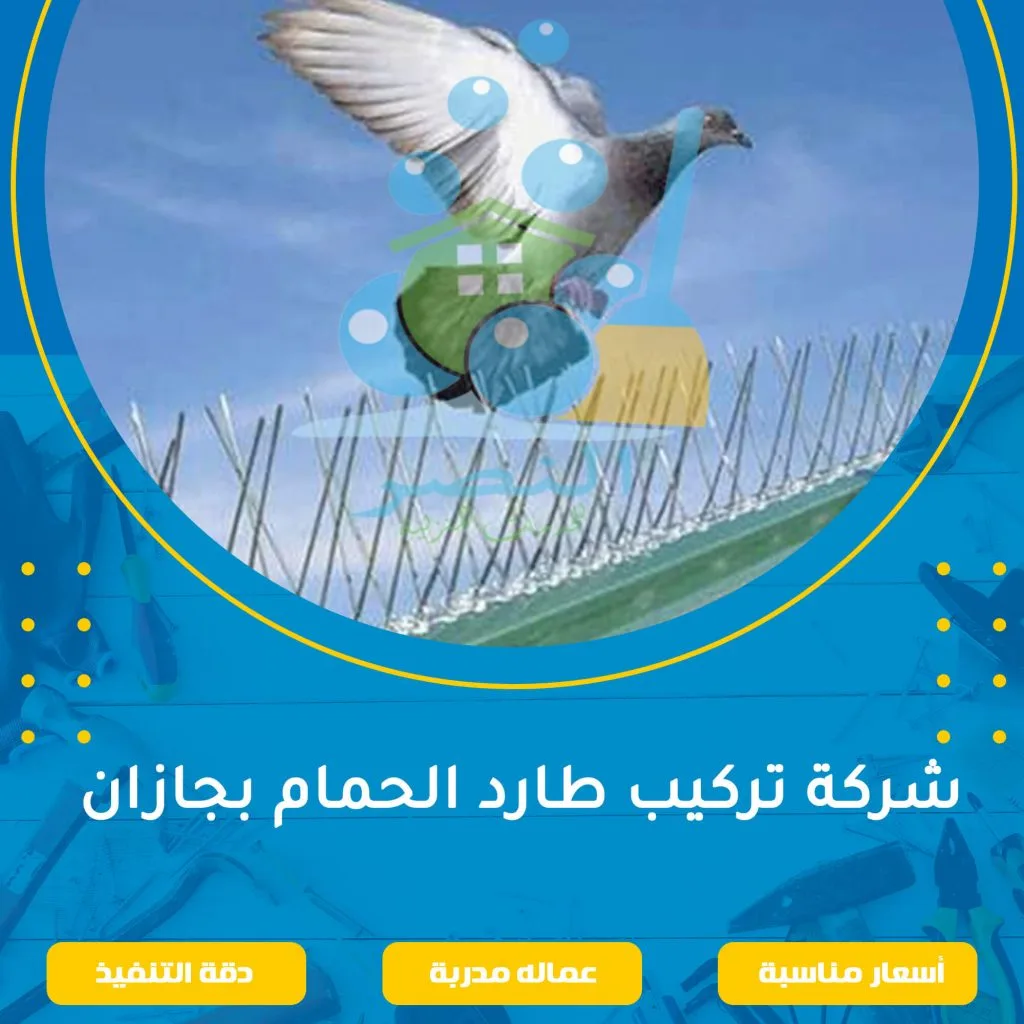 شركة تركيب طارد الحمام بجازان
